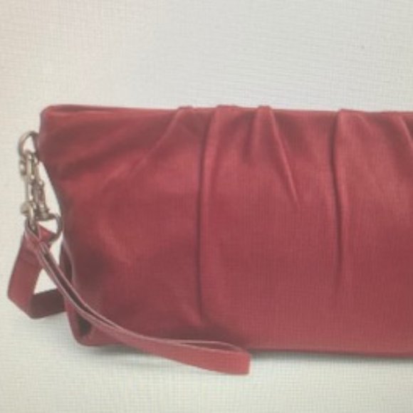 Lucky Brand Genuine Leather Lizz Clutch with Crossbody Strap NWT - Picture 6 of 10